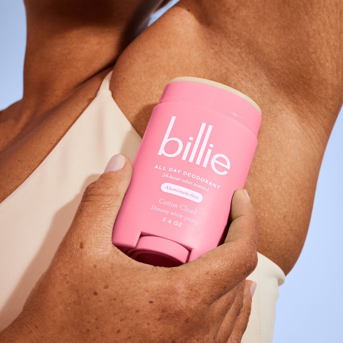 24-hour protection. <br/>
Aluminum-free. <br/>
Baking soda-free.