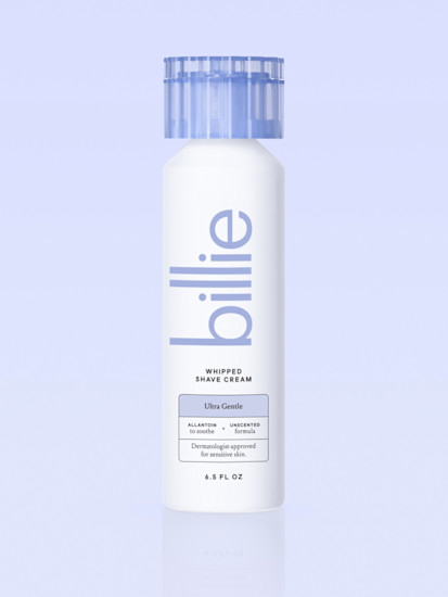 Ultra gentle whipped shave cream