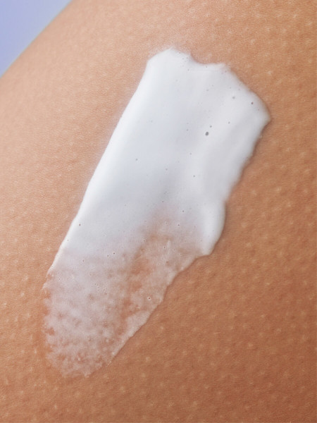 v smooth gel on models bikini line