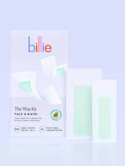 image of the face & bikini wax box and wax strips
