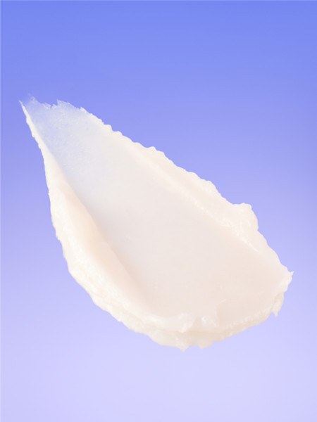 All day deo texture on a gradient blue background